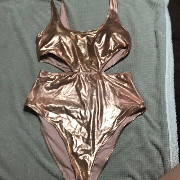 aerie Other - American Eagle Aerie gold one piece size L